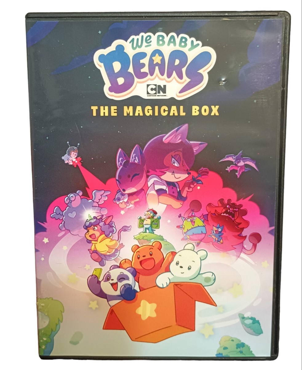 We Baby Bears DVD The Magical Box Cartoon Network CN 2022