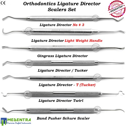 Tucker Ligature Director Scalers Band Pushers Explorers Orthodontic