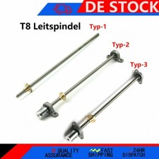 T8 Leitspindel Trapezgewindespindel Set Spindel CopperNut Wellenkupplung Für CNC