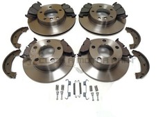 BMW Z4 E85 03-09 2.0 2.2 2.5 FRONT REAR BRAKE DISCS & PADS & SHOES FITTING KIT