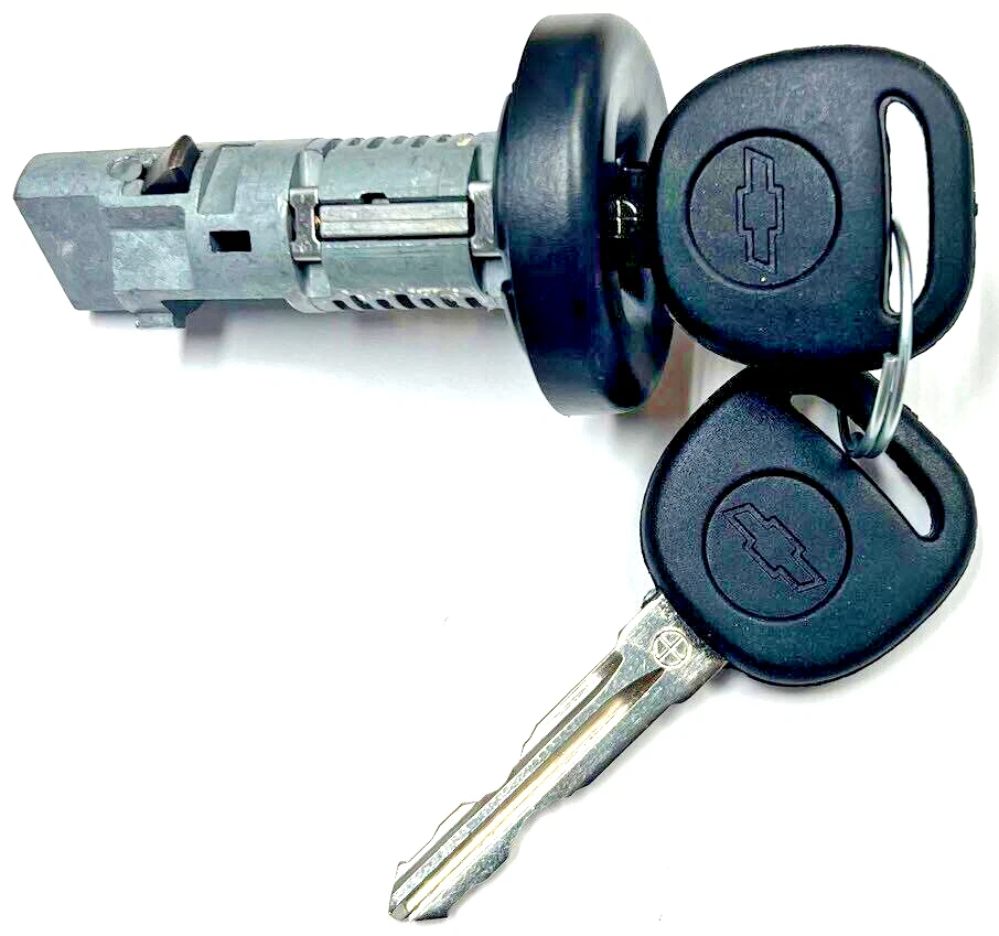 Новый GM OEM ключ зажигания замок цилиндр переключатель с 2 Chevy галстук-бабочка логотип чип ключи - Изображение 2 из 4