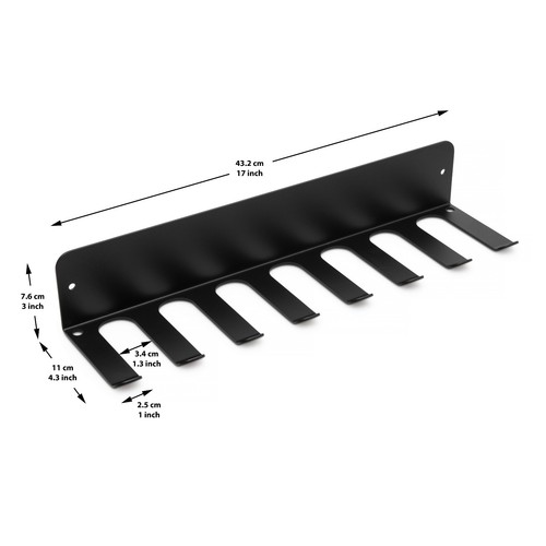 Gym Accessory Organiser/ Resistance Band Wall Rack, Storage, Home Gym - Picture 8 of 9