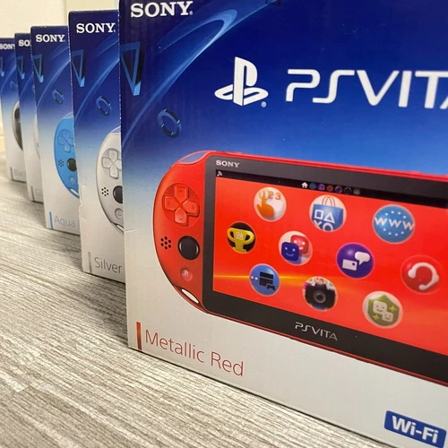 SONY PS Vita PCH-2000 S Rank CIB Excellent Console Charger Box PlayStation Slim