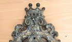 FREE SHIPPING!! American Made Bronze Sconces Crown Design Rewired! French Style — photo 3