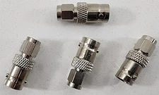 Lot of 4 Workman 40-7820 SMA Male to BNC Female CB Radio Coax Cable Connectors