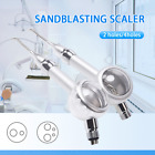 Dental Sandblasting Gun Air Powered Tooth Polishing System Prophy Tools 2/4Holes