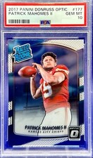 Patrick Mahomes Mystery Pack - PSA 10 Mahomes Guaranteed + NFL Rooks