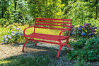 Outdoor Patio Chair Metal Bench Garden Furniture Deck Backyard Park Porch Seat