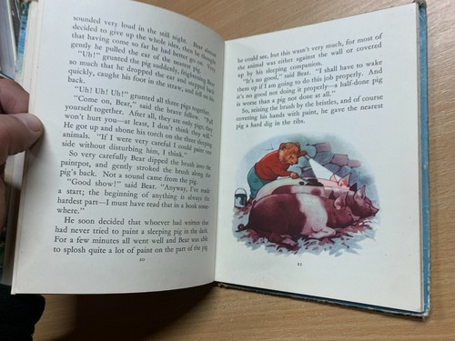 VINTAGE "WILLY BEAR" JAMES KENYON ILLUSTRATED FICTION HARDBACK BOOK (P2) - Picture 8 of 10