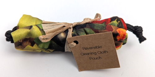 Maui Jim Microfiber Sunglasses Reversible Cleaning Cloth Pouch NEW NWT