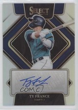 2022 Panini Select Signatures Holo Prizm 88/99 Ty France #S-TF Auto 0xz8