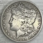 1899O  Morgan Silver Dollar Uncertified Extra Fine Plus Condition