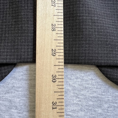 Bar III Suit Mens 42R Slim Fit Wool Gray Houndstooth Two Piece 2BSV - Picture 12 of 18