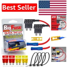 12 AWG Quick TAP Kit - Essential Car Fuse Tap Adapters for Circuit Protection
