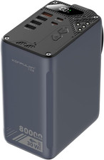 80000mAh High Capacity PD 30W Power Bank Fast Charging 22.5W Portable USB C Batt