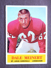 Dale Meinert #176 Philadelphia 1964 Football Card (St Louis Cardinals)