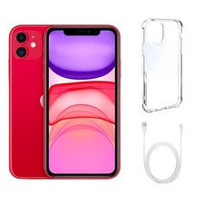 Apple iPhone 11 A2111 Fully Unlocked 64GB Red w/ ClearCase (Excellent)