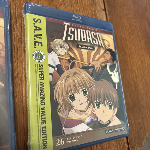 NEW Tsubasa: Season 1 & 2 S.A.V.E Blu-Ray FUNimation Anime RARE - Picture 3 of 8