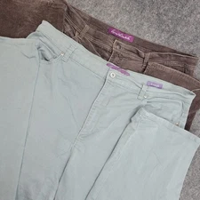 Gloria Vanderbilt Jeans Womens 18L Amanda Green High Waisted Stretch Classic LOT