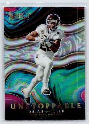 2022 Panini Select #US-IS Isaish Spiller