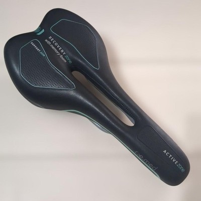 re.med ACTIVE ZONE Fahrradsattel Memory Foam Recovery Zone schwarz