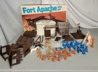 Marx Fort Apache, #4202 near complete. With original box instructions