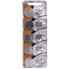 5x MAXELL CR2025 CR 2025 - 3V Lithium Button Cell Battery Batteries -...