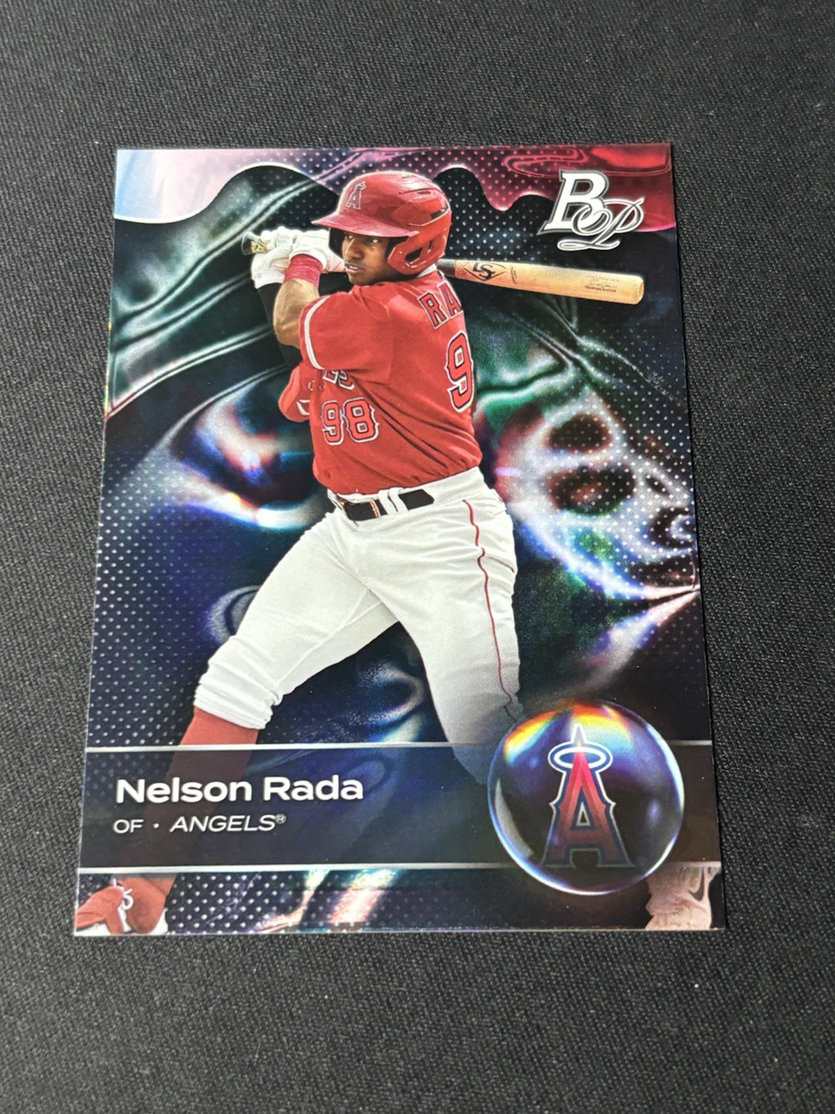 Nelson Rada 2023 Bowman Platinum Top Prospects #TOP-40 LA Angels