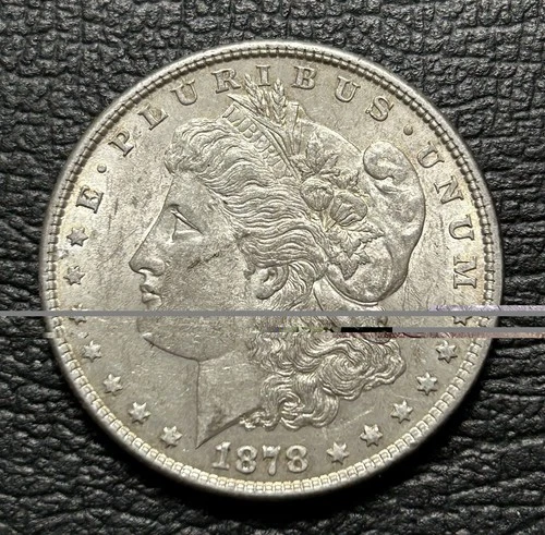 VF 1878 MORGAN SILVER DOLLAR