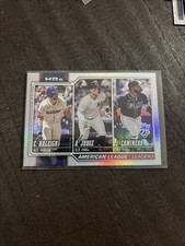 2026 Topps Series 1 - Judge/Raleigh/Caminero AL HR Leaders Holo Foil #38
