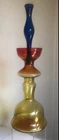 VINTAGE SIGNED BLENKO GLASS DECANTER BOTTLE NO STOPPER 5929s WAYNE HUSTED