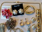 Vintage Signed Jewelry Lot Coro Weiss Trifari Monet Napier Corocraft 17 Pieces — photo 4