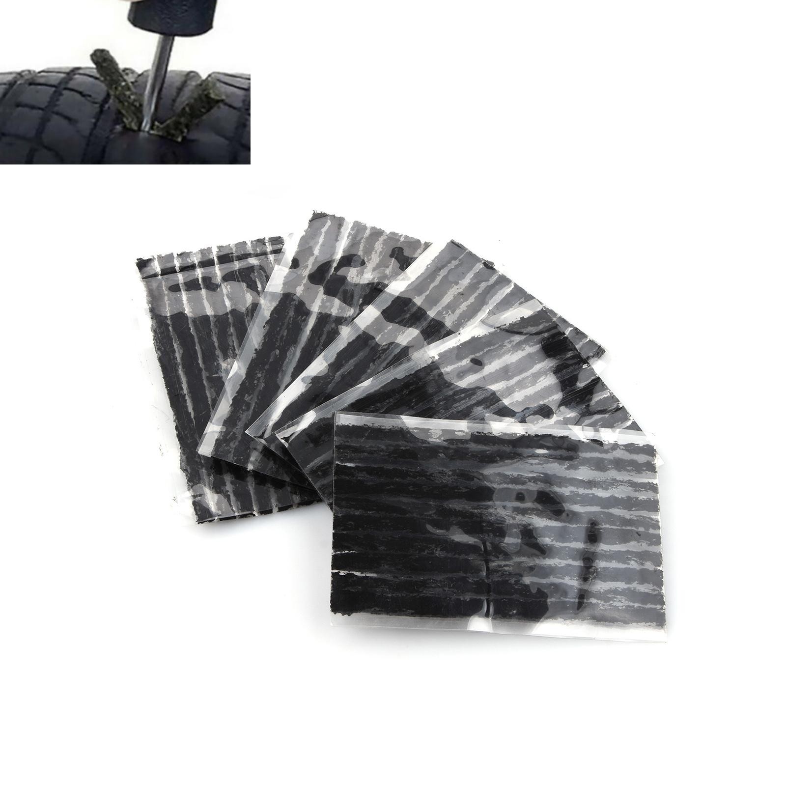 50Pcs 100*3.5mm Car Van Bike Tyre Repair Tubeless Seal Strips Plug Universal C thumbnail 6