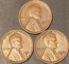 1926-S 1931-D 1933-D (3) COIN LOT/FINE-VF SEMI-KEY LINCOLN CENTS/FAST  SHIPPING!