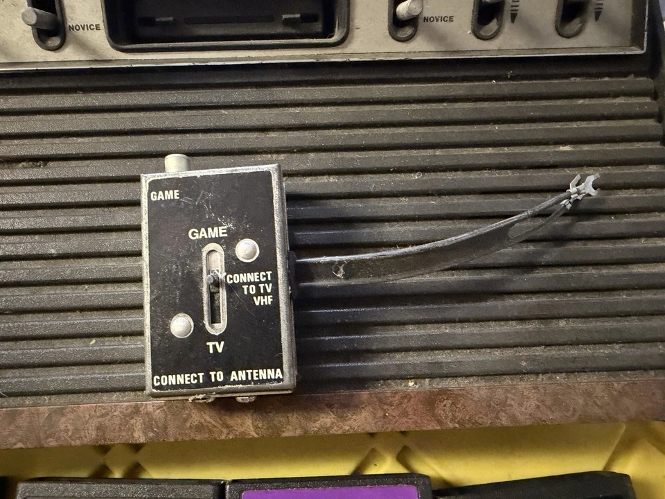 ATARI 2600 Sears Tele-Games Video Arcade Console w Video Games - Image 3 of 4