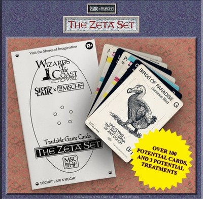 12x THE ZETA SET | MSCHF x Secret Lair Booster | Magic The Gathering | Preorder