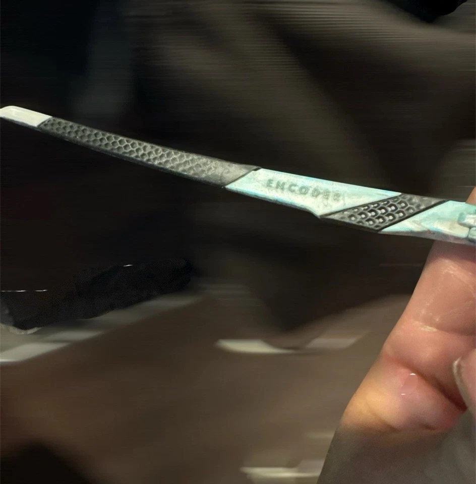 Oakley ENCODER 9471-0936 Sunglasses Sanctuary Swirl w/ Prizm Sapphire Iridium - Image 4 of 4