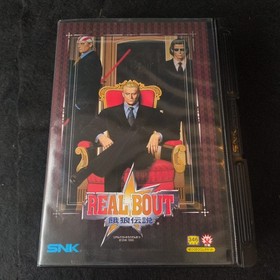 Real Bout Fatal Fury SNK NEO GEO AES Cartridge, w/Manual, Box, Working, Japan