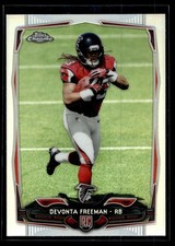 Devonta Freeman 2014 Topps Chrome Refractor Rookie Card #216. rookie card picture