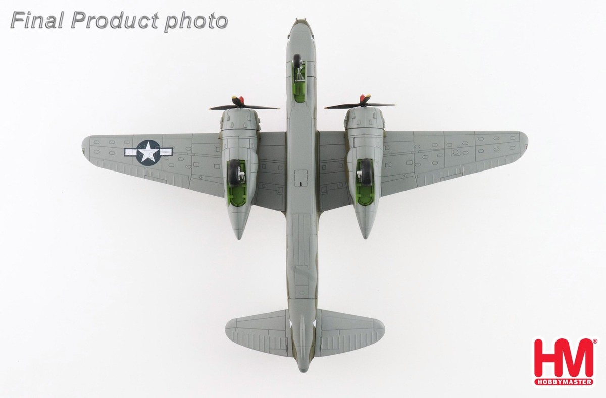 Hobby Master HA4211 Douglas A-20G The Hell'N Pelican II – Modello Aereo Militare Scala 1:72, Diecast, 1944