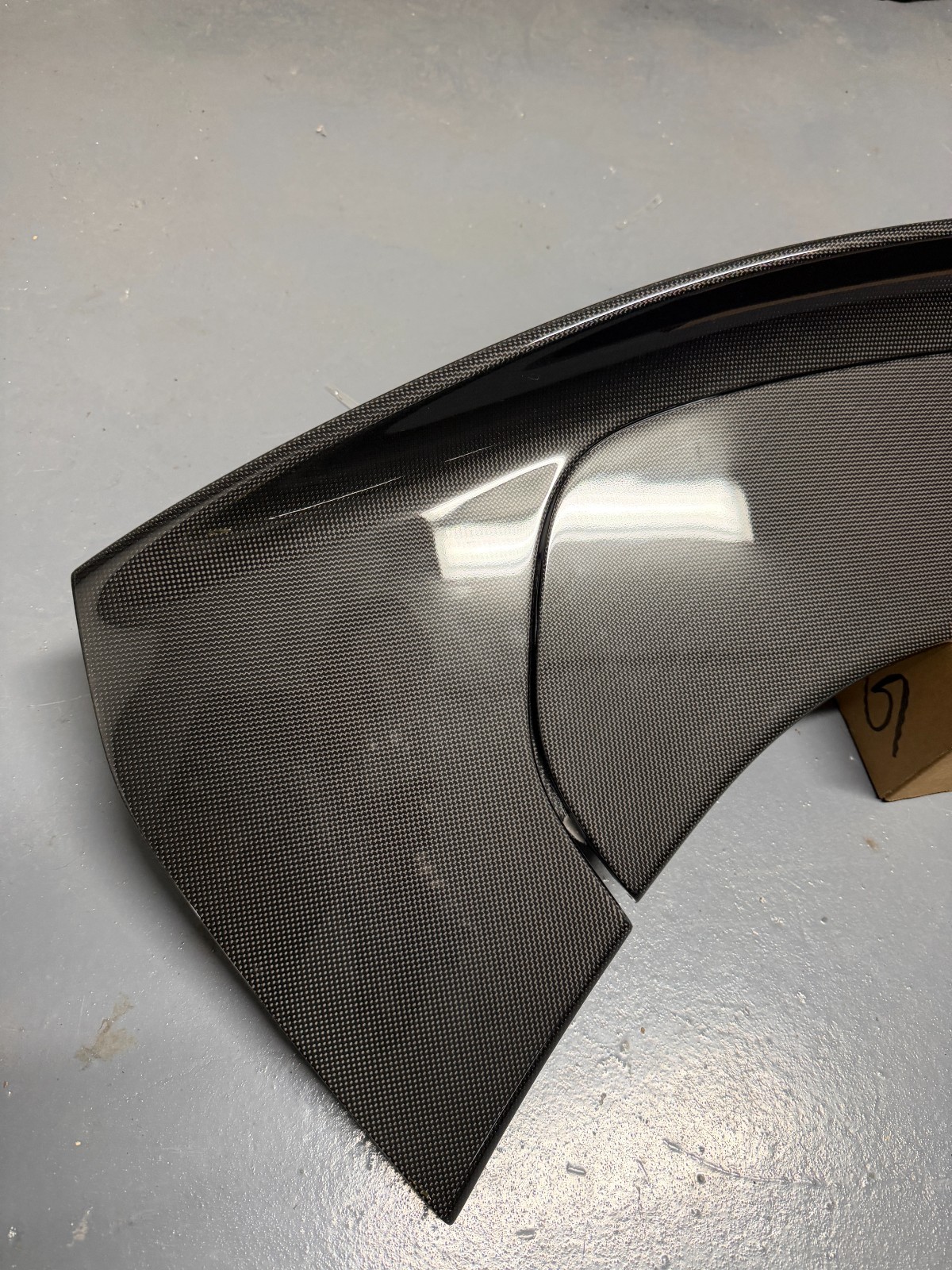 Ferrari SF90 Assetto Fiorano Rear Wing Carbon OEM Original