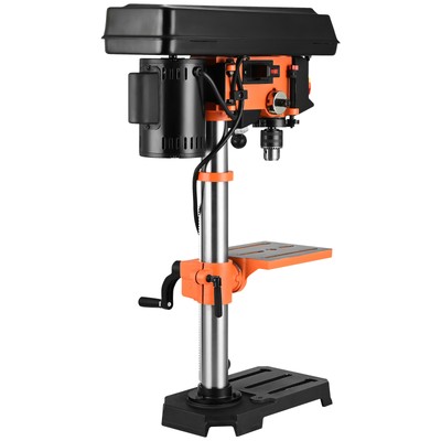 VEVOR 10-Inch 5-Speed Benchtop Drill Press Cast Iron Drill Press 3.2A