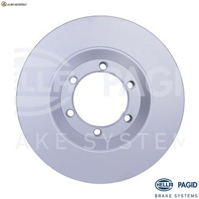 2x BREMSSCHEIBE 8DD 355 115-231 FÜR ISUZU D-MAX/Platform/Chassis/II 2.5L 4cyl
