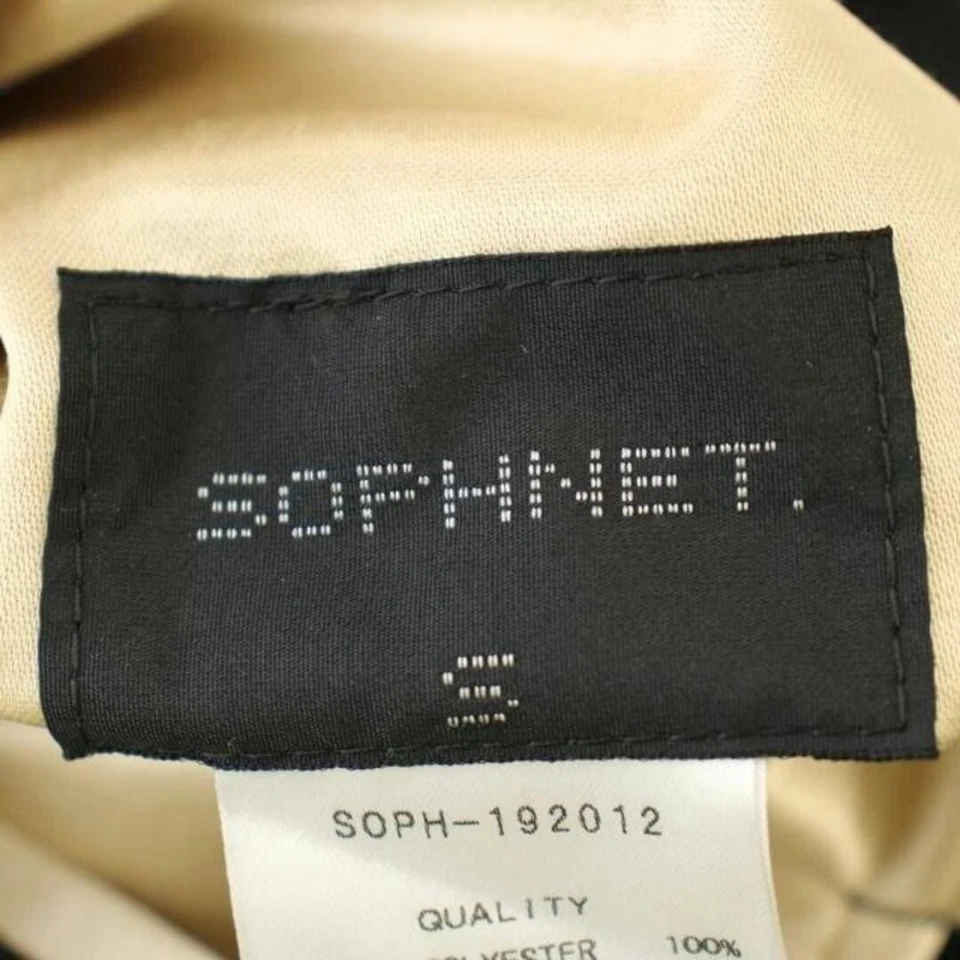 Softnet SOPHNET. SOUVENIR BLOUSON faux suede jumper S brown SOPH-192012 G Used 5 - Image 3 of 4