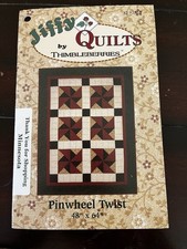 Quilt Pattern, Thimblberries Pinwheel Twist