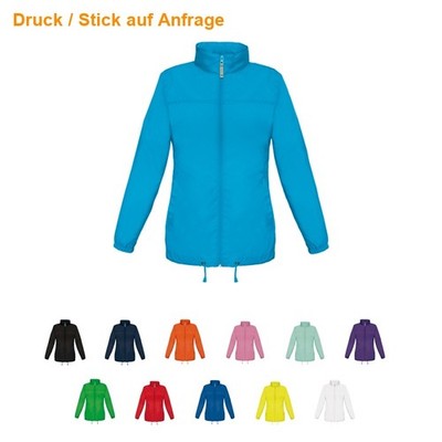 B&C Wind- u. Regenjacke Jacke Damen viele Farben Faltbar XS-XXL JW902 NEU
