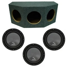Harmony Audio R104 Triple 10" Subwoofer Loaded 1500 Watt Sub Box Enclosure New