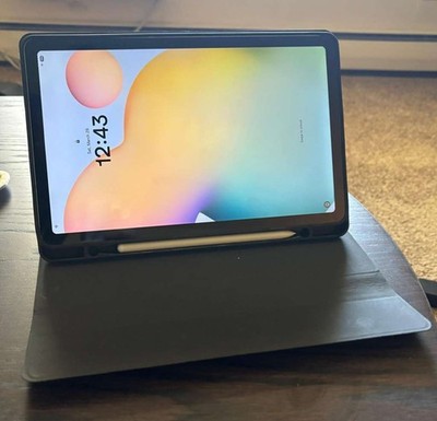 Samsung Galaxy Tab S6 Lite SM-P620 64 GB, Wi-Fi, 10.4 in - Mint - bundle w Cover