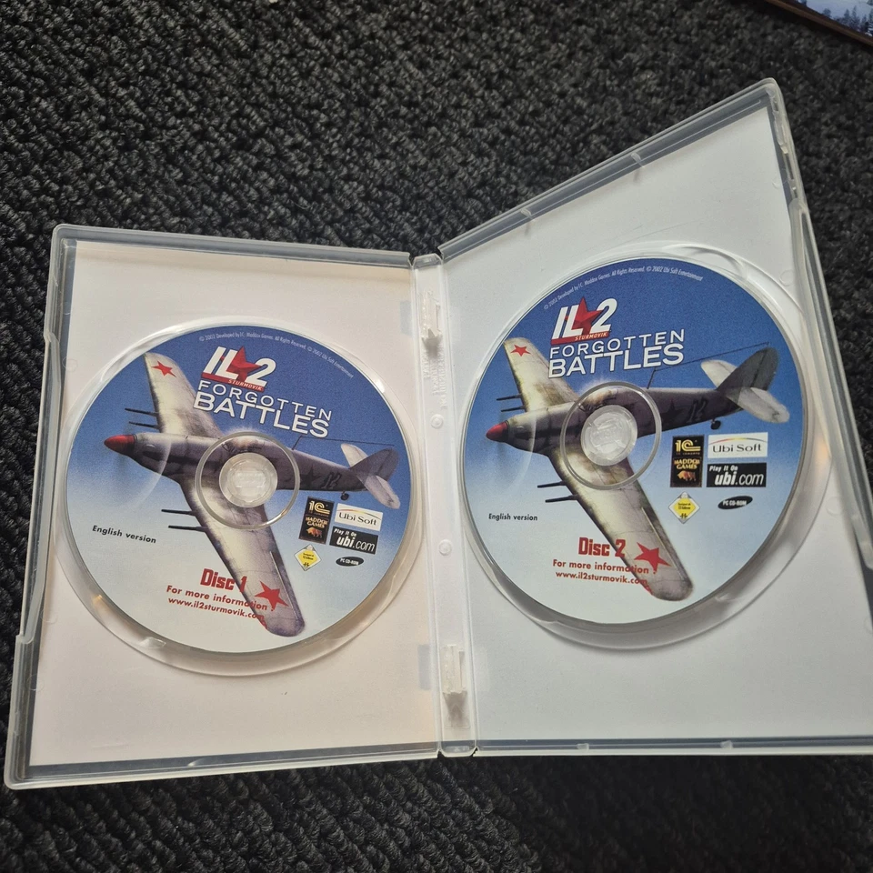 IL 2 Sturmovik Forgotten Battles Flight Simulator PC CDROM game Ubisoft - Image 4 of 4