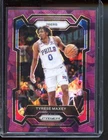 2023 Panini Prizm Basketball Purple Ice Tyrese Maxey #15 PSA 9